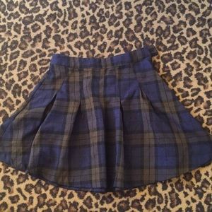 Cute plaid skirt